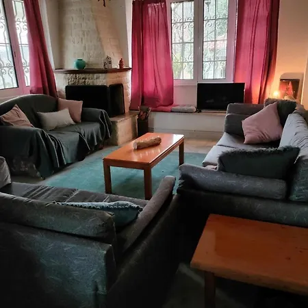 σπίτι στο τείχιο με θέα βαρδούσια και γκιώνα 別荘 Tichio