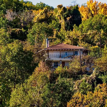 σπίτι στο τείχιο με θέα βαρδούσια και γκιώνα Tichio